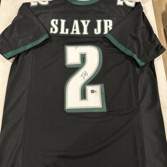 Darius Slay Jr autograph signed Philadelphia Eagles black custom jersey Beckett